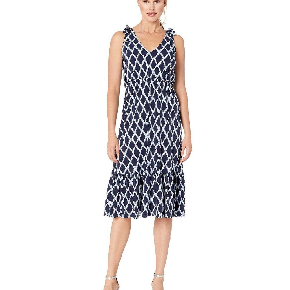 NWT Michael Kors Geometric Ikat Dress Petite Small